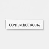 "会議室"のドアのプレート サインプレート (正面)