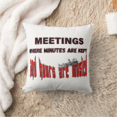 会議生存者 クッション (ブランケット)