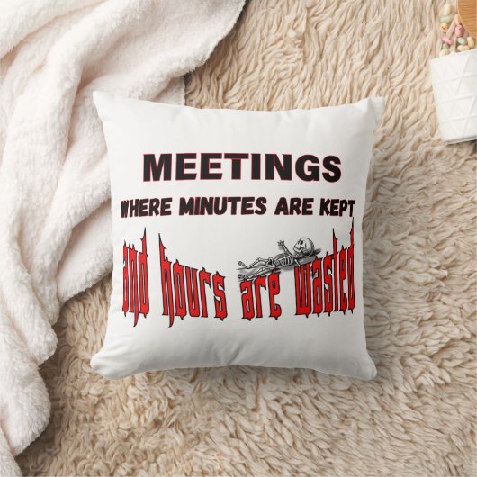 会議生存者 クッション (ブランケット)