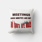 会議生存者 クッション (正面)