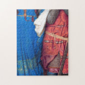 会議砲塔階段のフレデリック絵画バートン ジグソーパズル (縦)