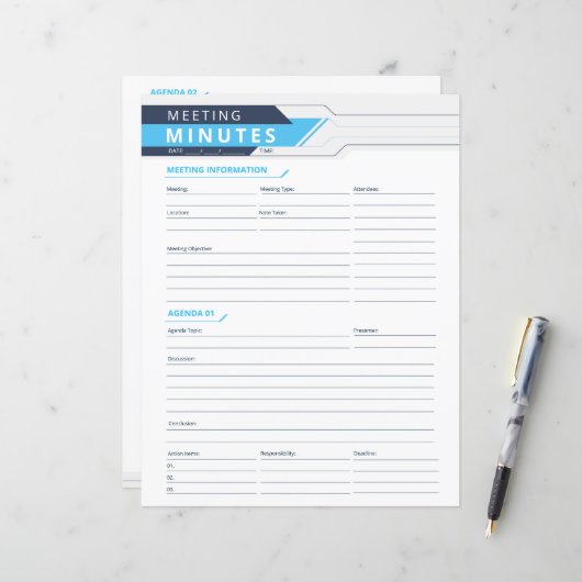 会議議事録の追跡 (正面/裏面インサイチュ)