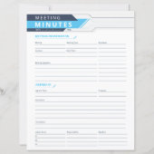 会議議事録の追跡 (正面)