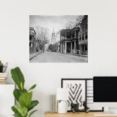 会議通り ポスター (ホームオフィス)