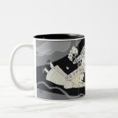 会議…どこかで ツートーンマグカップ (左)