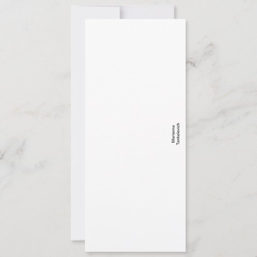 会議…どこかで 招待状 (裏面)