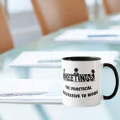 会議、作業の実用的な代替方法 マグカップ