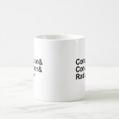 伝導対流放射 |熱伝導 コーヒーマグカップ (中央)