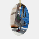 伝書鳩 セラミックオーナメント (右)