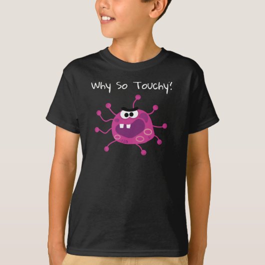 伝染性のインフルエンザウイルスはそれほど厄介ではない Tシャツ (正面)