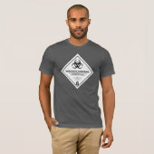 伝染性の物質のワイシャツ Tシャツ (正面フル)