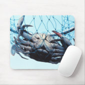 伝染性の青カニ マウスパッド (マウス)