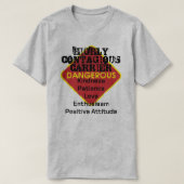 伝染性の高いキャリア、親切愛Tシャツ Tシャツ (デザイン正面)