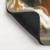 伝染性のzzzz マウスパッド (コーナー)