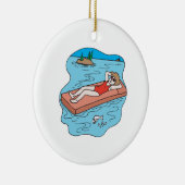 伝染性光線 セラミックオーナメント (右)