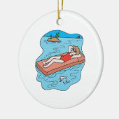 伝染性光線 セラミックオーナメント (左)