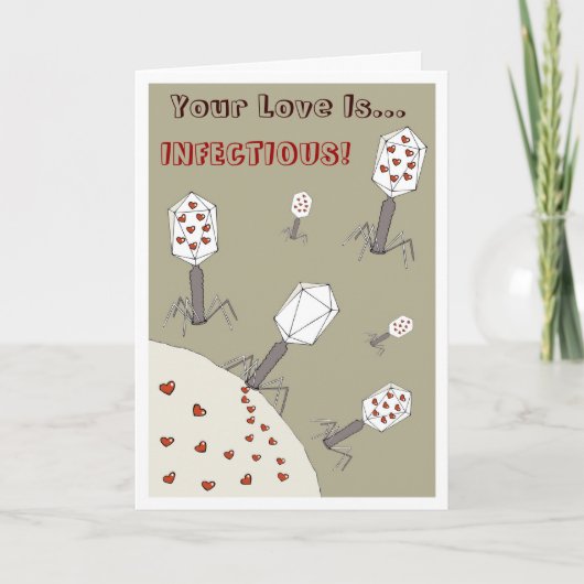 伝染性愛 カード (正面)