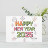 伝統とスタイルが出会う:2025年ハッピーニューイヤーカード シーズンカード (スタンド正面)