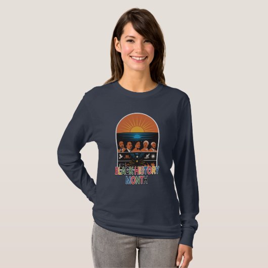 伝統と地平線 Tシャツ (正面フル)