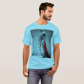 伝統と現代の融合日本の Tシャツ (正面フル)