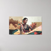 伝統と現代の融合 キャンバスプリント (正面)
