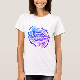 伝統のハリケーンのマイアミのロゴのTシャツ Tシャツ
