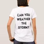 伝統のハリケーンのマイアミのロゴのTシャツ Tシャツ (裏面)