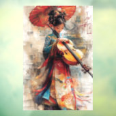 伝統のメロディ：アートと音楽の調和 ウィンドウサイン (シート3)