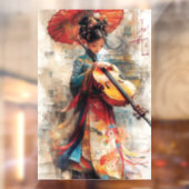 伝統のメロディ：アートと音楽の調和 ウィンドウサイン (シート2)