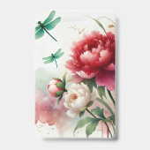 伝統のメロディ：アートと音楽の調和 バッジ (裏面)