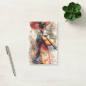 伝統のメロディ：アートと音楽の調和 ポストイット (オフィス)