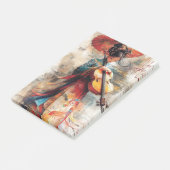 伝統のメロディ：アートと音楽の調和 ポストイット (アングル)