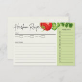 伝統のレシピ (正面/裏面)