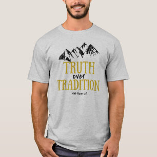 伝統のワイシャツ上の真実 Tシャツ