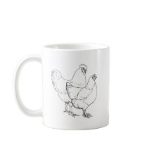 伝統の品種鶏-オンドリおよび雌鶏