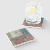 伝統の抽象芸術II ストーンコースター (横)