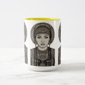 伝統の糸 ツートーンマグカップ (中央)