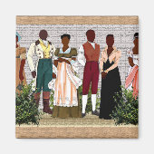 伝統の自由祝を讃える マグネット (正面)