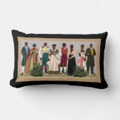 伝統の自由祝を讃える ランバークッション (正面)
