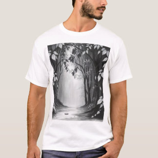 **"伝統の響き: 古典的なドローイング"** Tシャツ