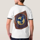 伝統をスタイルに受け入れる Tシャツ (裏面)