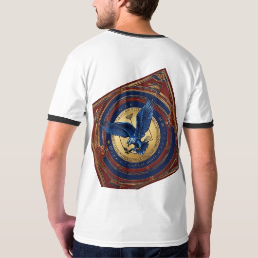 伝統をスタイルに受け入れる Tシャツ (裏面)