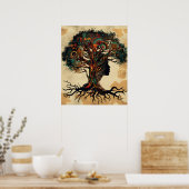 伝統エコー:アフリカ系アメリカ人ルーツインスパイア ポスター (キッチン)