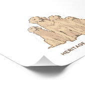 伝統ゴールデンプリント フォトプリント            (角)