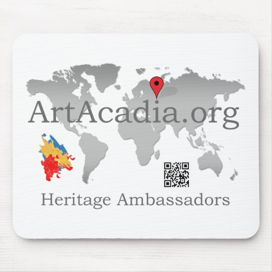 伝統シナジー – マウスパッド (正面)