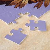 伝統トライバルマスクアート – シンボルフェザー ジグソーパズル (側面)