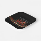 伝統バイブル聖句クリスマスホリデー ペーパープレート (傾斜あり)