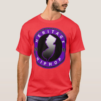 伝統ヒップホップシルバーNJサイン Tシャツ