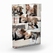 伝統プレイドコージーキャビンのクリスマスギフト数々の8 フォトブロック (左)