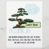 伝統ルーツ2011ファミリー懇親会フライヤー チラシ (裏面)